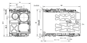 Puntero Láser Industrial de Nanosegundos de 1064 nm, Compacto, de Alta Energía, Irradiador de Objetivos, Telémetro para Exteriores de 2 km, Clasificación IP67, Aluminio - Product Image 2