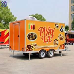 CAMPTRL Rimorchio per Hot Dog Completamente Attrezzato, Food Truck per Caffè, Rimorchio per Catering, Piccola Cucina Mobile Quadrata - Product Image 5