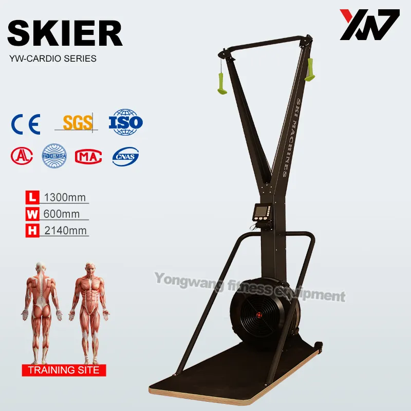 Perlengkapan gym populer Simulator Ski papan salju skier komersial rocking skier Ski udara pelatih Er