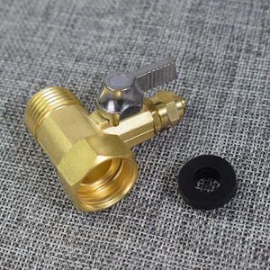 Válvula de Bola de Tres Vías OEM de 1/2 Pulgada con Rosca para Purificador de Agua, Válvula de Entrada de Cobre Puro - Product Image 3