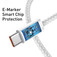 Cable Tipo C a Tipo C de 1m y 2m de 60W para iPhone 17, Cable Cargador Tipo C para iPhone, iPad y MacBook, Chargeur iPhone