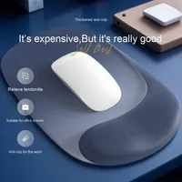 Tapis de souris en silicone, repose-poignets pour clavier en mousse à mémoire de forme, vente en gros, sortie d'usine