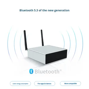 Nuevo Reproductor de Música en Red <span class=keywords><strong>Qplay</strong></span> WA30 Mini, Amplificador HiFi con WiFi de 2.1 Canales, Aleación de Aluminio - Product Image 3