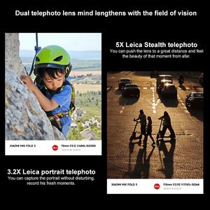 Modèles phares 5G <span class=keywords><strong>Xiaomi</strong></span> MIX Fold 3 5G 12 Go + 256 Go, 8,03 pouces + 6,56 pouces MIUI Fold Qualcomm 8 NFC - Product Image 2