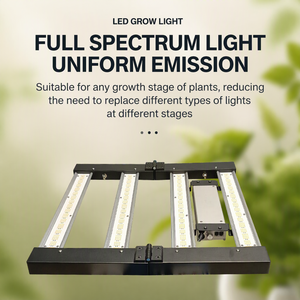 Lampada LED Pieghevole a Spettro Completo per Coltivazione Indoor 240W 320W con Diodi Samsung IP54 Dimmerabile RJ12 - Product Image 2