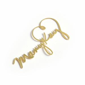 Marcapáginas Metálico Personalizado Creativo con Diseño Hueco para Regalo, Venta al Por Mayor de Fábrica - Product Image 3