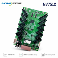 Carte réceptrice Spot Goods Novastar NV7512 pour affichage LED couleur plein spectre extérieur/intérieur, système de contrôle LED NV7508 NV7516 NV3210