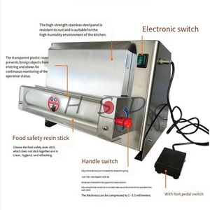 Máquina Automática para Hacer Bases de <span class=keywords><strong>Pizza</strong></span>, Precio Económico para Restaurantes, Mini, en India, Dubái, Sri Lanka, Máquina Italiana para Hacer Masa de <span class=keywords><strong>Pizza</strong></span>, Rodillo Automático - Product Image 6