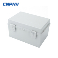 Boîtier de jonction étanche IP65 en PC/ABS, certifié CE, pour protection de prises domestiques, résistant à 80°C, personnalisable, scellé et facile à ouvrir