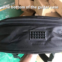 Estuche para guitarra eléctrica de 39 pulgadas y 10 mm de grosor, al por mayor, para protección contra el polvo y los golpes.