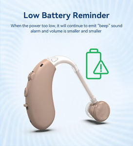 Prothèse auditive derrière l'oreille rechargeable de haute qualité pour une perte auditive légère à modérée Produit aérodynamique d'oreille et d'audition - Product Image 6