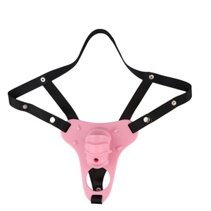 ANOSX Sissy Jaula de Castidad de Silicona con Anillo para Pene y Correa, Juguetes Sexuales para Hombres - Product Image 5