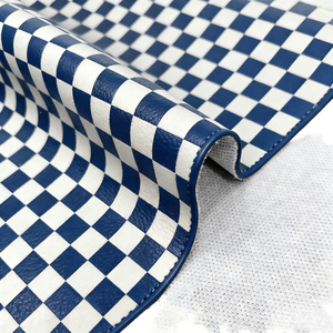 Tissu d'ameublement imprimé élastique, motif métallisé, cuir synthétique PU nacré, support tissé, épaisseur 0,9 mm, pour vêtements et sacs - Product Image 4