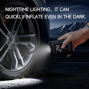 Compresseur d'air portable 150 PSI pour voiture et moto, avec fonction de démarrage d'urgence, rechargeable Type-C - Product Image 5