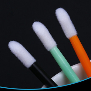 Disposable Solid Makeup Lip Stick Wands Lip Gloss Brush <b>Nail</b> <b>Tool</b> with Nylon Hair - Product Image 6