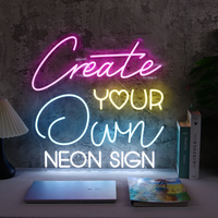 Enseigne néon LED personnalisée lumineuse pour salle de jeux, café, bar, espace de divertissement, fournisseur de décoration commerciale
