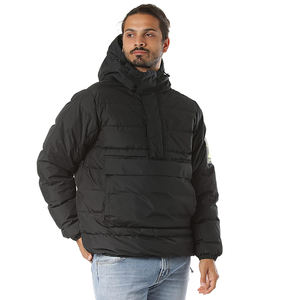 Veste matelassée décontractée pour homme la plus vendue, en polyester gris, avec fermeture éclair frontale, poches, grandes tailles, imperméable, effet délavé, service OEM pour l'automne - Product Image 4