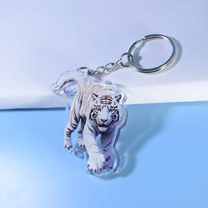 Hanxin pha lê cắt phổ biến tùy chỉnh in phim hoạt hình Acrylic hai mặt mở và đóng cửa Keychain tùy chỉnh Anime có thể mở ra <span class=keywords><strong>Shaker</strong></span> - Product Image 5