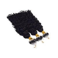 Extensions de cheveux humains Remy non traités à micro-anneaux invisibles, sans dommages, ligne de pêche, bouclés italiens, qualité supérieure, marque RXHAIR
