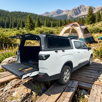Accessoires pour pick-up 4x4, Hardtop en aluminium pour Toyota Tacoma 5ft 6ft, Smart Truck CapTopper Camper 2024 Hilux RAM