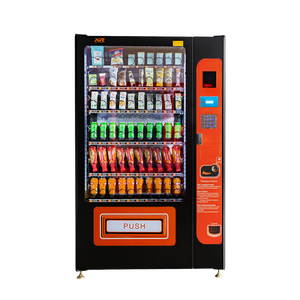 CE UL Cert Automatic Snack and Drink <strong>Vending</strong> <strong>Machine</strong> <strong>Cookie</strong> Choclete Bottle Juice - Product Image 1