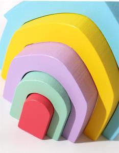 Classic New Arrivals Wooden Building Block Sets Babys Diy Early Educational Learning Montessori Games Toys for Kids Boys Girls - Product Image 4