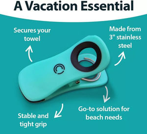 Imán plástico personalizado con clip de resorte opcional - Product Image 6