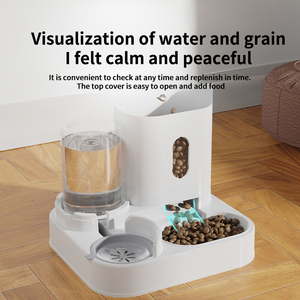 Bình nước uống tự động cho thú cưng, máy cho ăn tự động tích hợp hệ thống tuần hoàn nước uống - Product Image 6