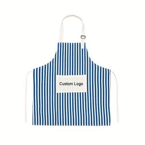 Delantal de Cocina Personalizado de Algodón Ajustable y Duradero, sin Mangas, con Bolsillos, para Barbacoa, Cocina, Repostería, Manualidades, Restaurante - Product Image 1