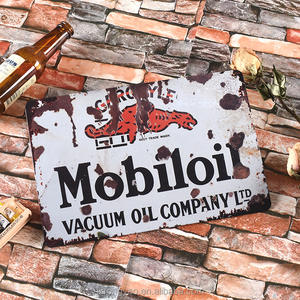 Tendances 2026 En gros Plaque métallique décorative murale <span class=keywords><strong>Anime</strong></span> Vintage Rétro, avec logo personnalisé, style antique - Product Image 6