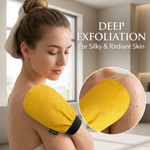 Guanto Esfoliante Professionale OEM Tradizionale Kessa <span class=keywords><strong>Hammam</strong></span> 100% Viscosa per la Pulizia del Corpo e la Rimozione della Pelle Ruvida, Detergente per i Pori - Product Image 6