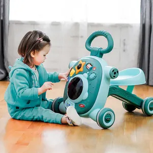 Hot Koop Multifunctionele Activiteit Kinderwagens Leren Tafel Goedkope Nieuwe Push Baby Walker Voor Baby Kids Peuters