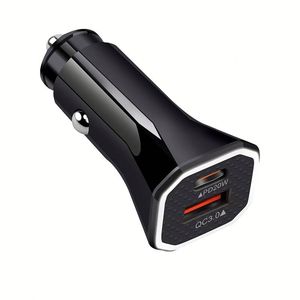 Wholesale Price A+<b>C</b> Charger 20w Quick Charging Type <b>c</b> Power <b>Adapter</b> Car Phone Charger <b>USB</b>-<b>C</b> Car Charger for Iphone - Product Image 4
