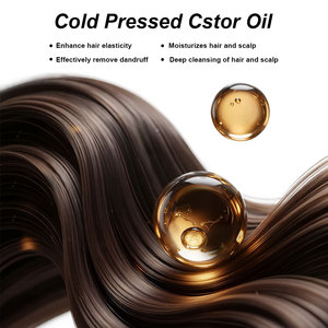 Huile de ricin noire jamaïcaine pure biologique pressée à froid sans hexane en vrac pour la croissance naturelle des cheveux et des cils et les soins de la peau/du visage - Product Image 3