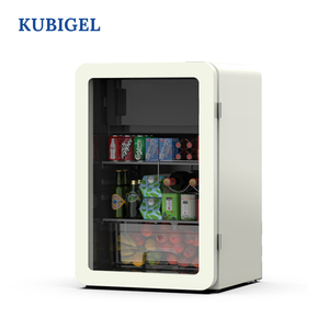 Retro 112L Mini Tủ Đông Với Cửa Kính Hiển Thị Thiết Kế Mới Nhỏ Retro Tủ Lạnh Cho Nhà Sử Dụng Thiết Bị Làm Lạnh - Product Image 2