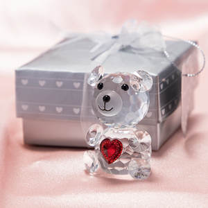 Cadeaux de fête de bébé, ours en cristal de marque pour les invités, cadeaux de baptême pour bébé et cadeaux - Product Image 6