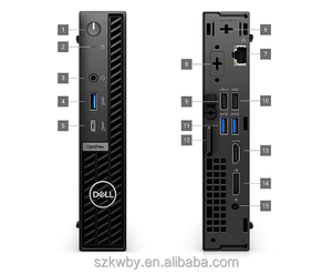 Máy tính dells Optiplex 7020mff máy tính vi hình thức yếu tố cộng với văn phòng lõi I5-14500T Máy Trạm máy tính dells Optiplex 7020 - Product Image 5