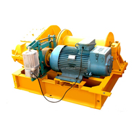 Treuil électrique robuste de 20 tonnes pour fûts en acier, frein électromagnétique, télécommande, 220V, treuil industriel, câble de grue, fil d'acier