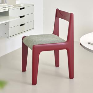 Chaise de salle à manger rembourrée au design moderne et minimaliste pour adultes - Product Image 4
