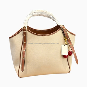 Bolso de mano de lona de lujo estilo Nueva York para mujer, con cierre de cremallera, gran capacidad, tipo Coachings Sac, al por mayor - Product Image 4