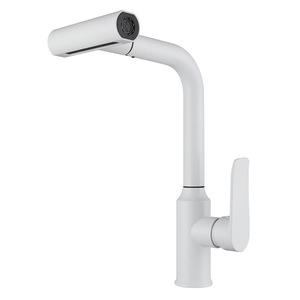 Grifo de Cocina de Acero Inoxidable Extraíble de 60 cm con Rotación de 360 Grados, Monomando, Montaje en Encimera, Agua Fría y Caliente - Product Image 3