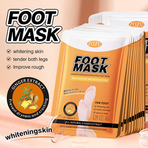 <span class=keywords><strong>Masque</strong></span> exfoliant pour les pieds en collagène coréen ZOZU, best-seller, <span class=keywords><strong>masque</strong></span> exfoliant pour les pieds à base d'herbes naturelles - Product Image 2