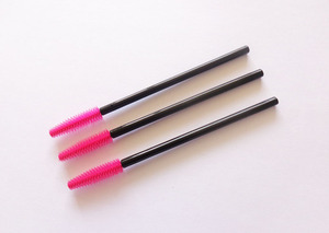 Brosse à mascara en silicone cosmétique, applicateur de mascara en silicone, brosse à cils en silicone - Product Image 2