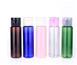 Botellas cosméticas de plástico pequeñas con tapa abatible, Mini botella de plástico vacía con pulverizador de niebla fina, para muestras, 1 Oz, 1 oz, 30 Ml, 30 ml - Product Image 3