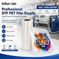 Film DTF 30cm 60cm Lavable et Durable pour Impression sur T-shirt et Vêtement – Transfert Thermique à Chaud ou à Froid, Résistant à l'Eau