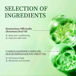 Aiooce Crecimiento del cabello Nutritivo Hidratante Suavizante <span class=keywords><strong>Romero</strong></span> <span class=keywords><strong>y</strong></span> <span class=keywords><strong>menta</strong></span> Aceite para el cabello Premium - Product Image 6