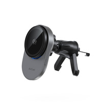 Support de charge sans fil magnétique Qi2.2 25W pour voiture, avec ventilateur de refroidissement et charge rapide, entrée Type-C pour iPhones – Nouveauté 2026, Vente Flash