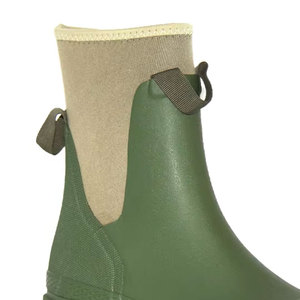 Wholesale New Arrival Molded Neoprene Recyclable Winter Autumn Waterproof <strong>Ankle</strong> <strong>Wellington</strong> Rain <strong>Boots</strong> for Women - Product Image 2