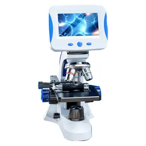 डिजिटल एलसीडी माइक्रोस्कोप पशु पशुपालन अत्यंत स्पष्ट 7 इंच स्क्रीन के साथ लगातार तापमान माइक्रोस्कोप माइक्रोस्कोप