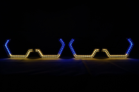Clignotant Gen 2 Iconic Angel Eyes Chasing Color RGB LED DRL Angel Light Nouveau pour kit de rétrofit